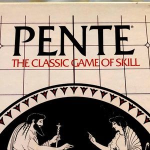 🚩Pente Game. 2 players or teams. 80s vintage. Comes complete.